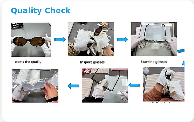 CNL Optics eyewear development and quality process